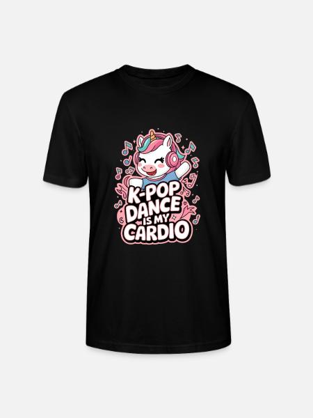 K-Pop Dance Funny Korea - Stanley/Stella CRAFTER Unisex Organic T-Shirt - black