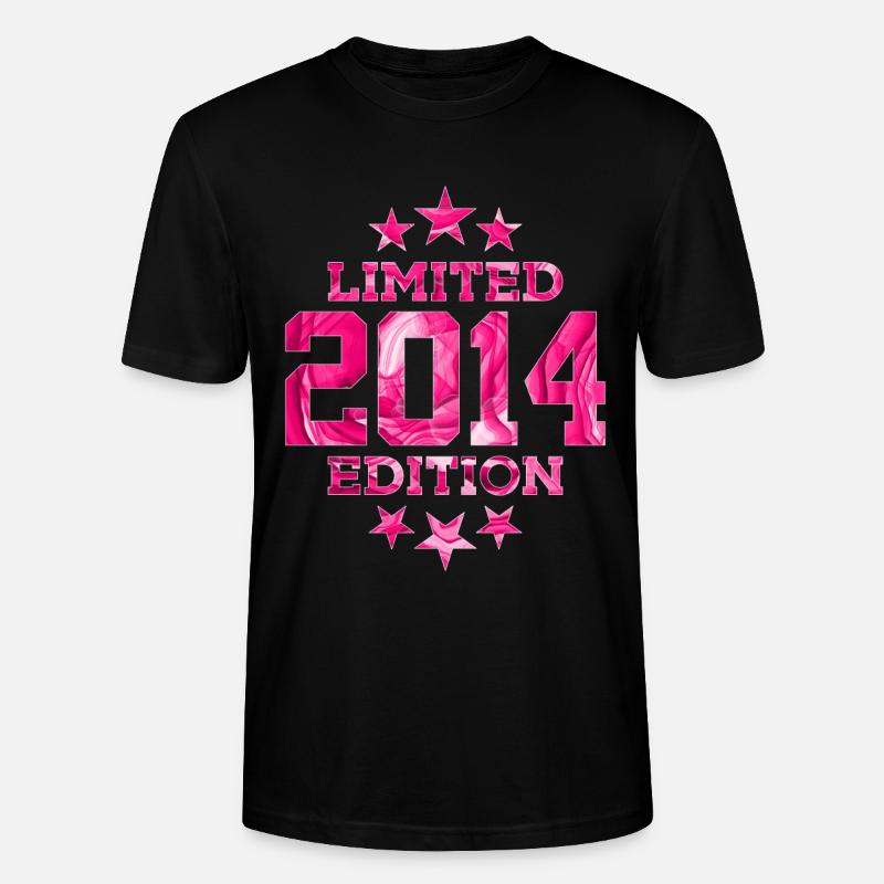 ÉDITION LIMITÉE 2014 12E ANNIVERSAIRE - T-shirt bio CRAFTER Stanley Stella Unisexe - noir