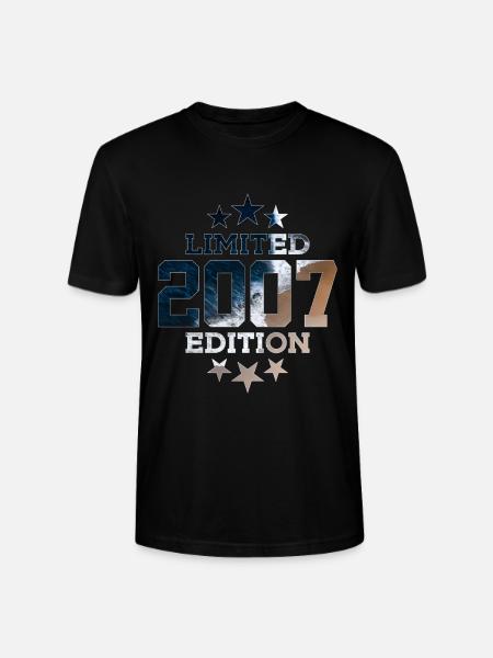 ÉDITION LIMITÉE 2007 19E ANNIVERSAIRE - T-shirt bio CRAFTER Stanley Stella Unisexe - noir