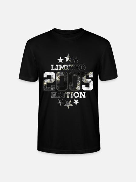 ÉDITION LIMITÉE 21E ANNIVERSAIRE 2005 - T-shirt bio CRAFTER Stanley Stella Unisexe - noir