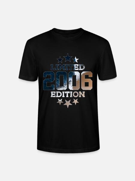 ÉDITION LIMITÉE 2006 ANNIVERSAIRE - T-shirt bio CRAFTER Stanley Stella Unisexe - noir