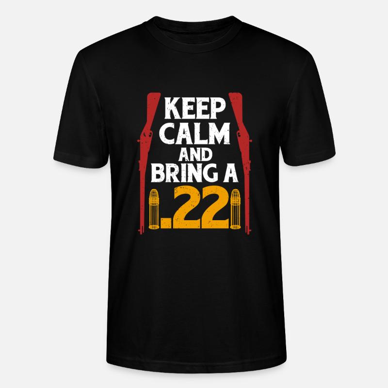 Eichhörnchenjäger Baumratte - Stanley/Stella Unisex Bio-T-Shirt CRAFTER - Schwarz