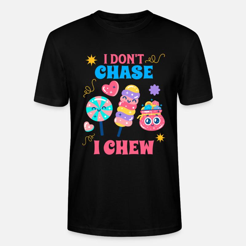 Candy Squad Süßigkeiten Crew Gift - Stanley/Stella Unisex Bio-T-Shirt CRAFTER - Schwarz