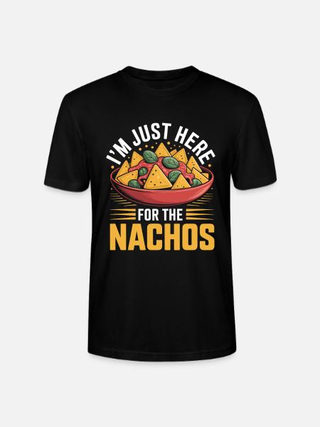 Tortilla Taco Nachos mexicains - T-shirt bio CRAFTER Stanley Stella Unisexe - noir