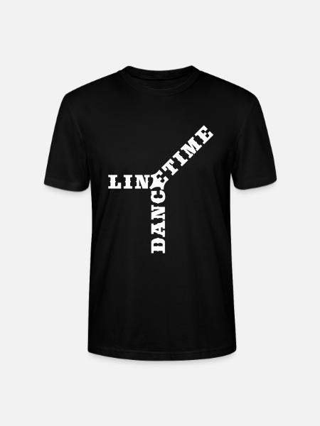 Crossword Line Dance Time - Stanley/Stella CRAFTER Unisex Organic T-Shirt - black
