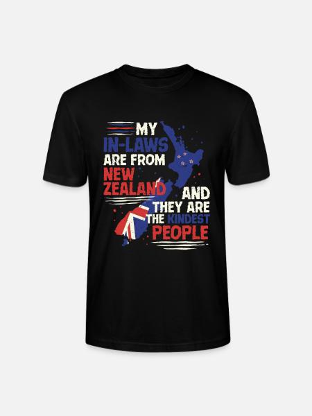 Neuseeland Verwandte Schwiegermutter - Stanley/Stella Unisex Bio-T-Shirt CRAFTER - Schwarz