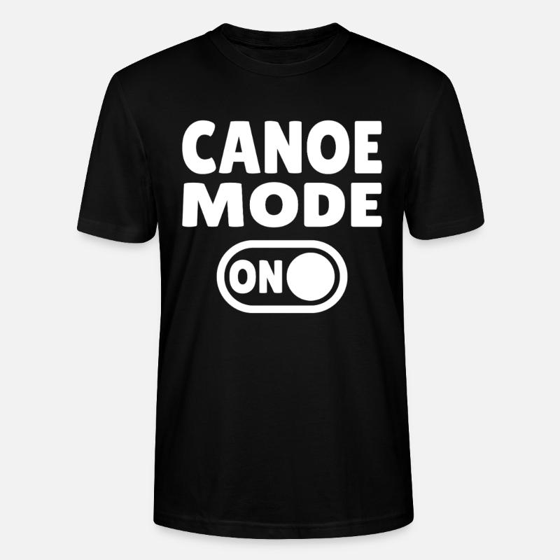 Canoe Mode ON - Stanley/Stella Unisex Bio-T-Shirt CRAFTER - Schwarz