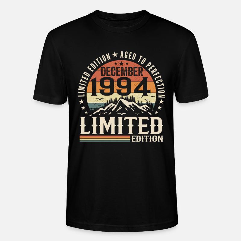 Dezember 1994 - Stanley/Stella Unisex Bio-T-Shirt CRAFTER - Schwarz