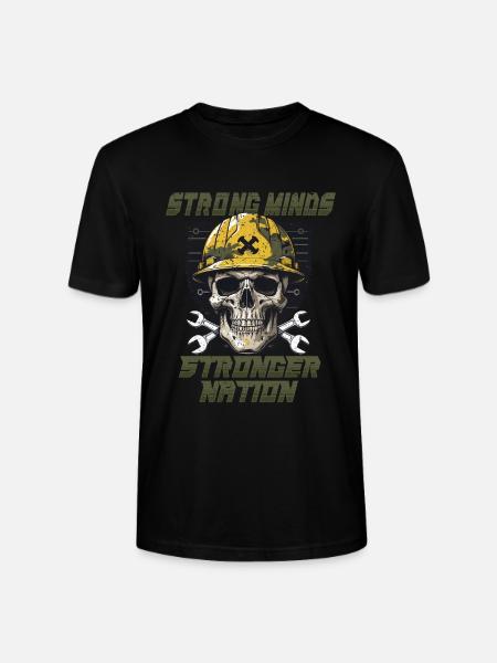 Military Mechanic - Stanley/Stella CRAFTER Unisex Organic T-Shirt - black