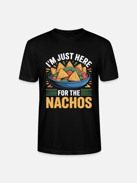 Tortilla Taco Nachos mexicains - T-shirt bio CRAFTER Stanley Stella Unisexe - noir