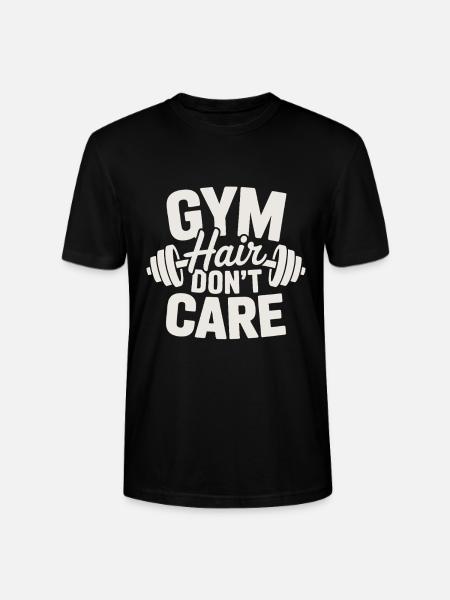 Gym - Stanley/Stella CRAFTER Unisex Organic T-Shirt - black