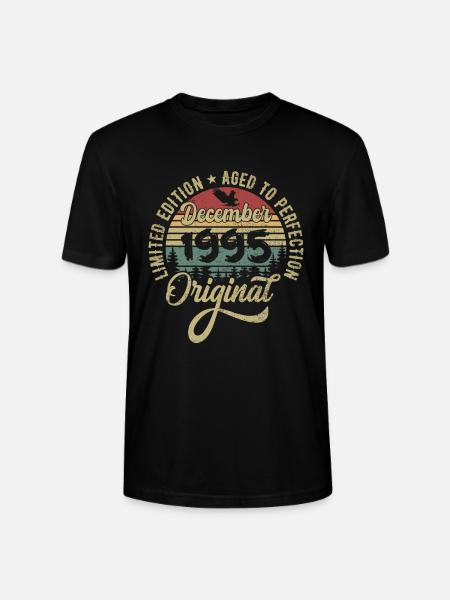 December 1995 - Legend since December 1995 - Stanley/Stella CRAFTER Unisex Organic T-Shirt - black