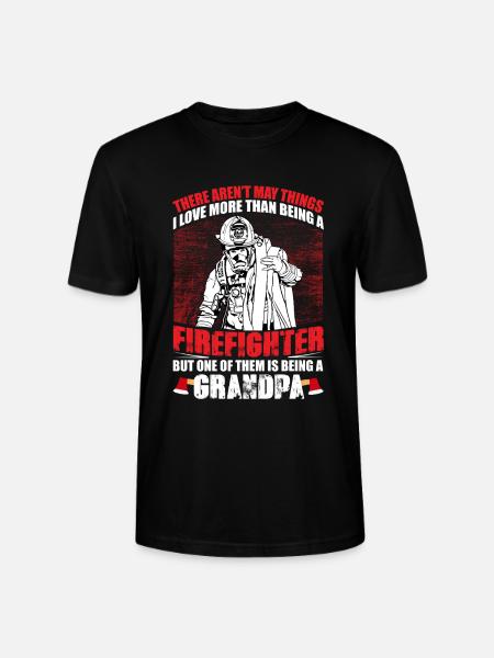 Papy des pompiers - T-shirt bio CRAFTER Stanley Stella Unisexe - noir