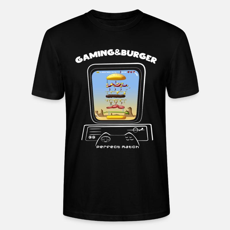 Camping - Stanley/Stella Unisex Bio-T-Shirt CRAFTER - Schwarz