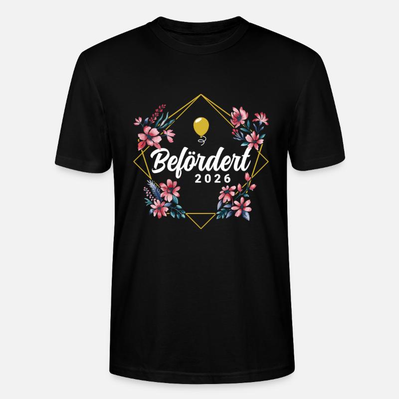 Befördert 2026 - Stanley/Stella Unisex Bio-T-Shirt CRAFTER - Schwarz