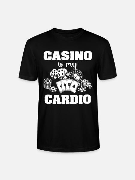 Casino Casino Players - Stanley/Stella CRAFTER Unisex Organic T-Shirt - black