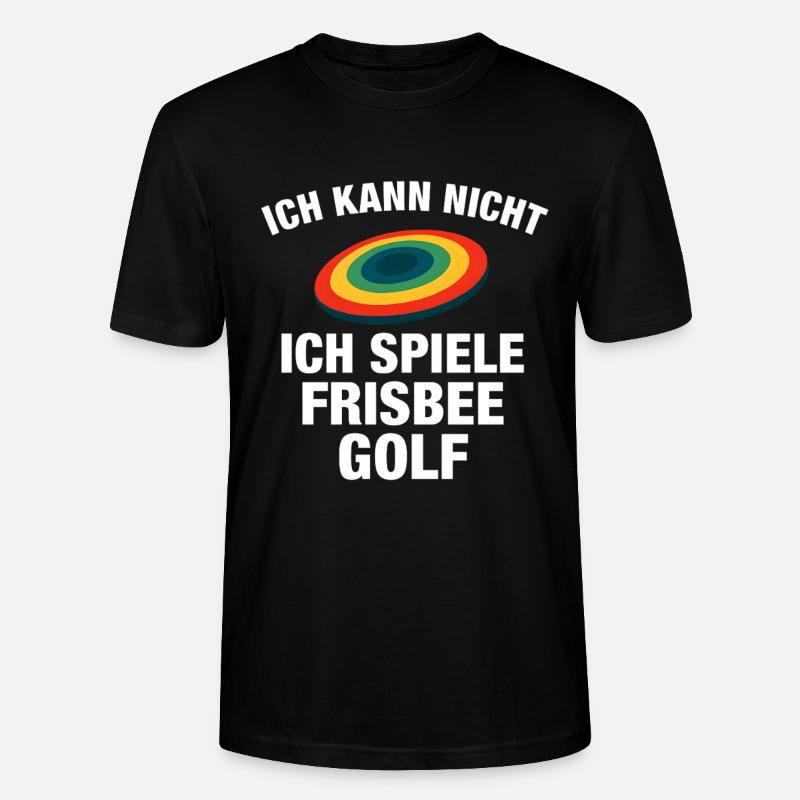 Frisbee Golf Excuse - T-shirt bio CRAFTER Stanley Stella Unisexe - noir
