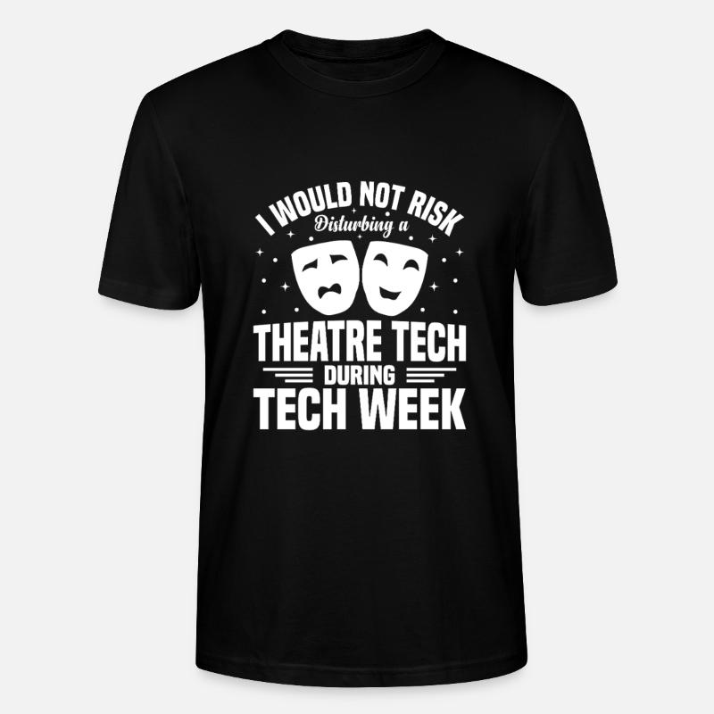 Bühnenpersonal, Theatertechniker, Lichttechniker - Stanley/Stella Unisex Bio-T-Shirt CRAFTER - Schwarz