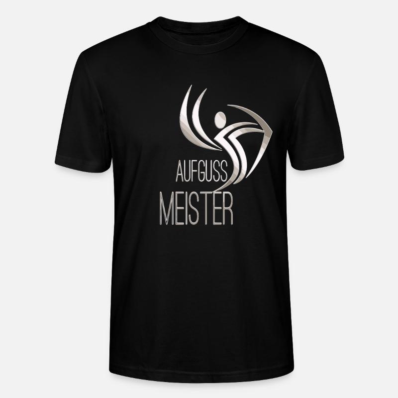 Sauna Infusion Master Competition Silver - Stanley/Stella CRAFTER Unisex Organic T-Shirt - black