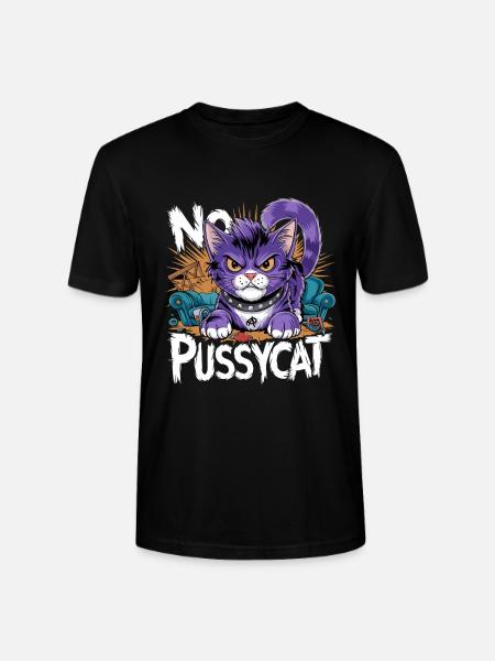 Pas de chat rebelle Chat Combattant - T-shirt bio CRAFTER Stanley Stella Unisexe - noir