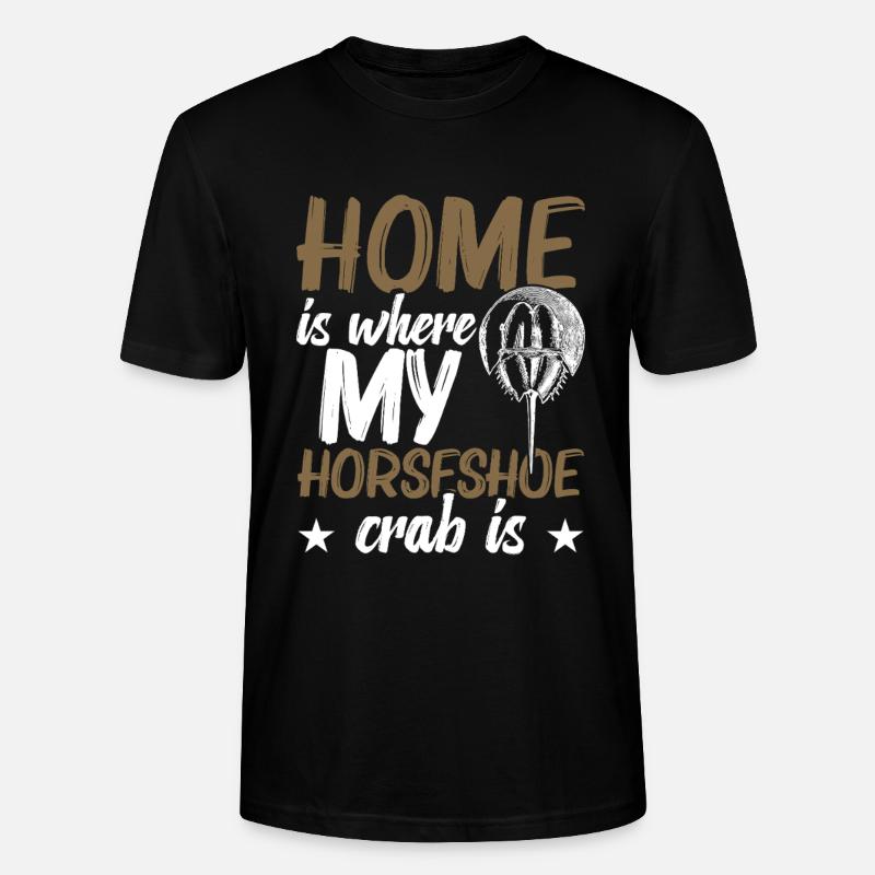 Fossile biologiste Chelicerata Empailleur - T-shirt bio CRAFTER Stanley Stella Unisexe - noir