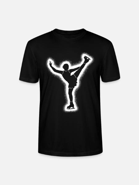 Eiskunstläuferin Eislaufen Damen Eiskunstlauf - Stanley/Stella CRAFTER Unisex Organic T-Shirt - black