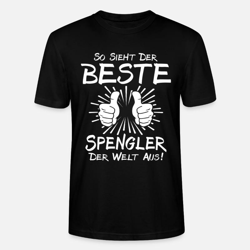 Bester Spengler - Stanley/Stella Unisex Bio-T-Shirt CRAFTER - Schwarz