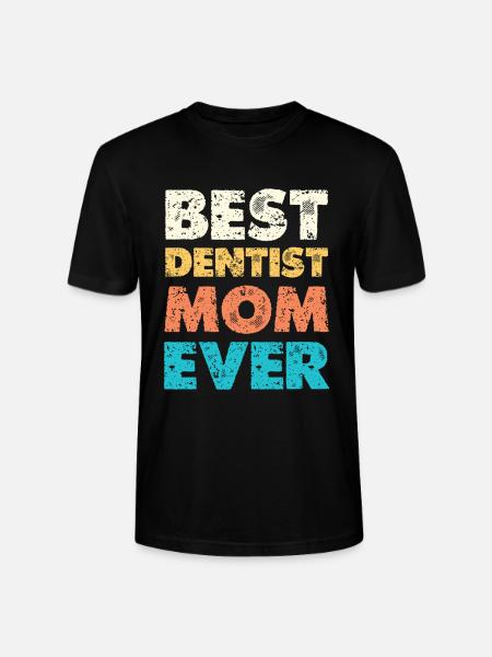 Beste Zahnärztin Mama - Stanley/Stella Unisex Bio-T-Shirt CRAFTER - Schwarz