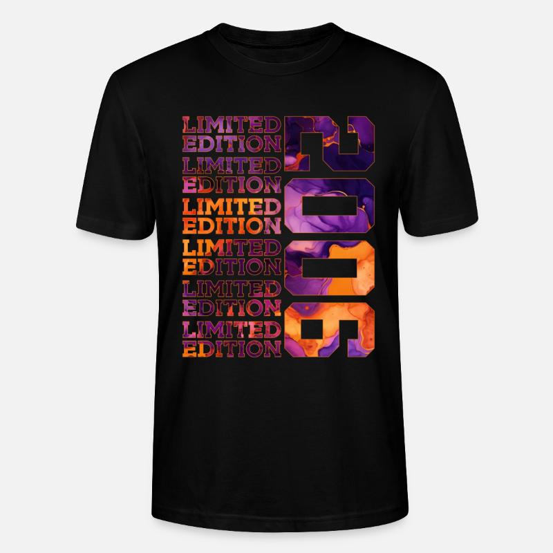 20E ANNIVERSAIRE ÉDITION LIMITÉE 2006 - T-shirt bio CRAFTER Stanley Stella Unisexe - noir