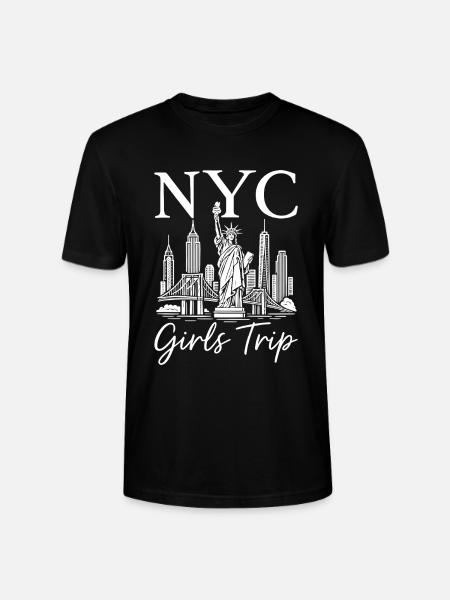 NYC Girls Trip - Stanley/Stella CRAFTER Unisex Organic T-Shirt - black