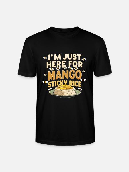 Mango Sticky Rice - Stanley/Stella CRAFTER Unisex Organic T-Shirt - black