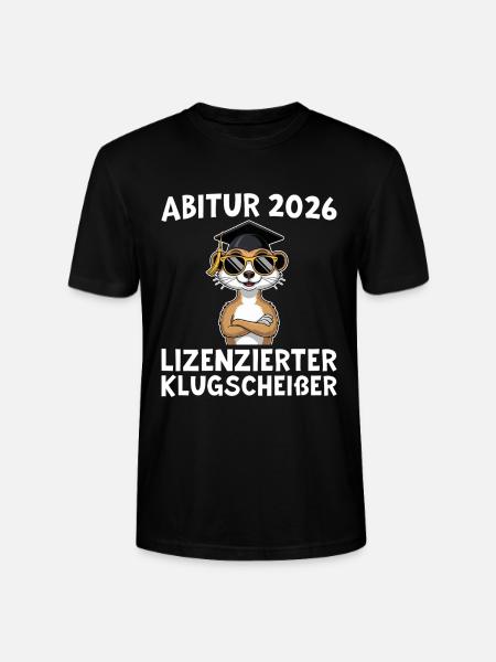 Final exam 2026 Abitur passed - Stanley/Stella CRAFTER Unisex Organic T-Shirt - black