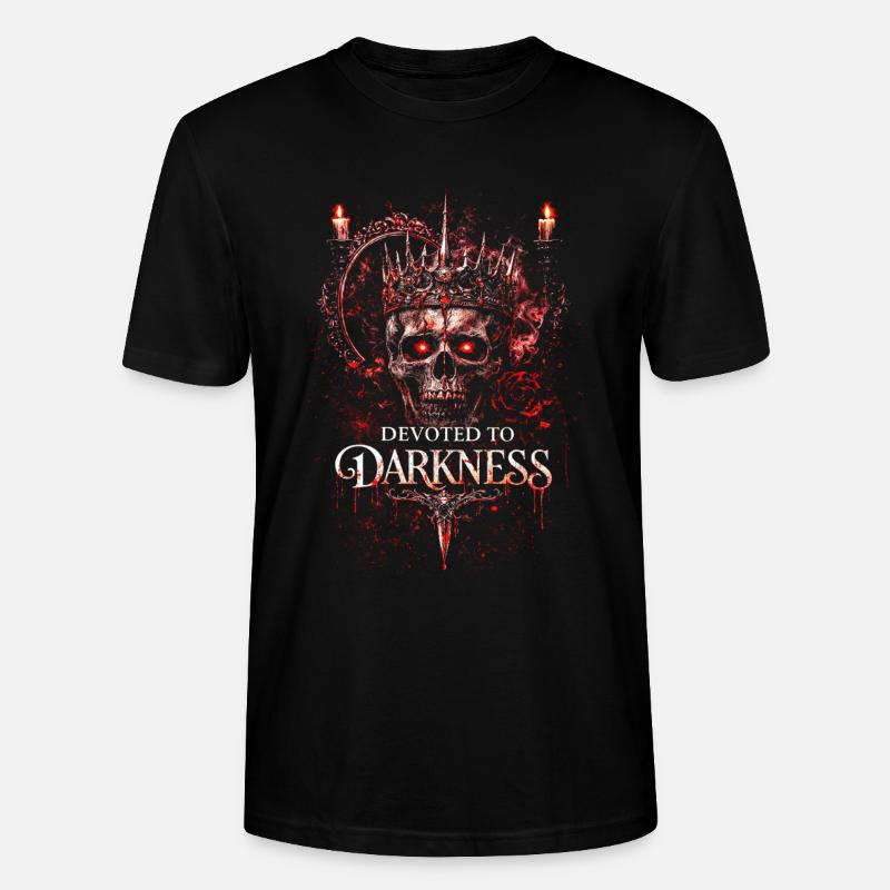 Dark Romance Booktok Devoted To Darkness - Stanley/Stella Unisex Bio-T-Shirt CRAFTER - Schwarz