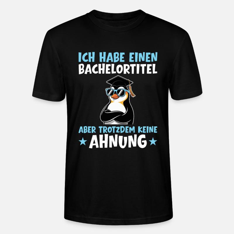 Licence mais toujours aucune idée - T-shirt bio CRAFTER Stanley Stella Unisexe - noir