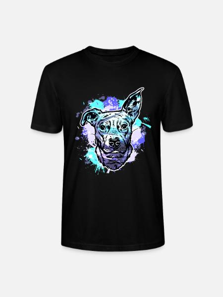 Croix du taureau beagle - T-shirt bio CRAFTER Stanley Stella Unisexe - noir