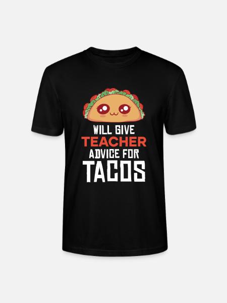 TacoRatgeber Lehrkraft - Stanley/Stella Unisex Bio-T-Shirt CRAFTER - Schwarz