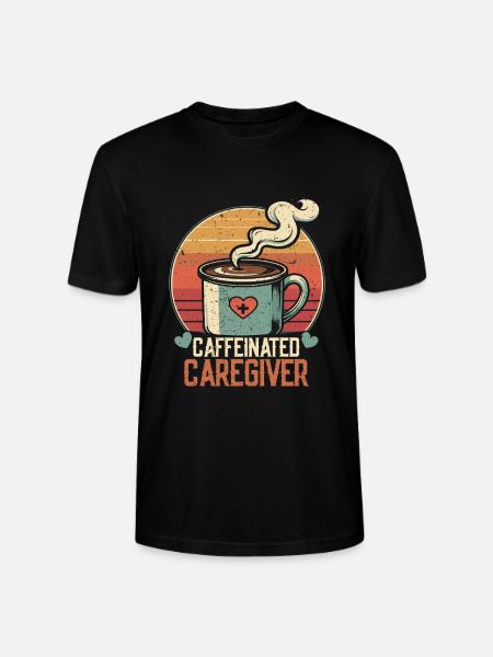 Nurse, geriatric care - Stanley/Stella CRAFTER Unisex Organic T-Shirt - black