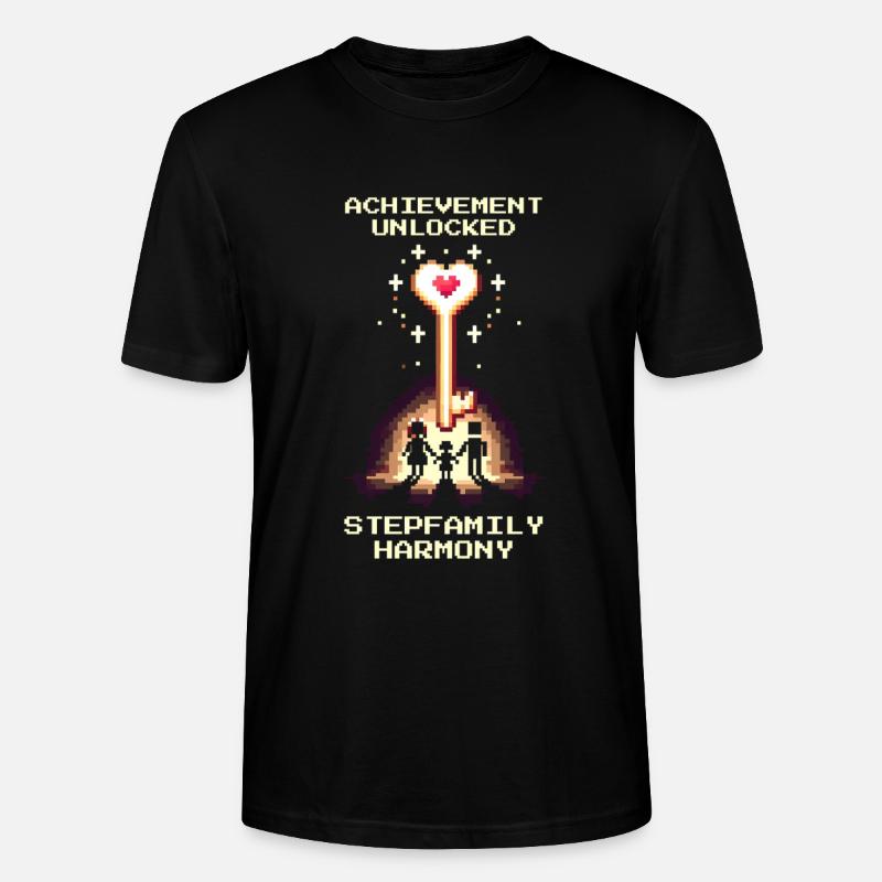 Harmonie Patchwork Débloquée | Patchwork - T-shirt bio CRAFTER Stanley Stella Unisexe - noir