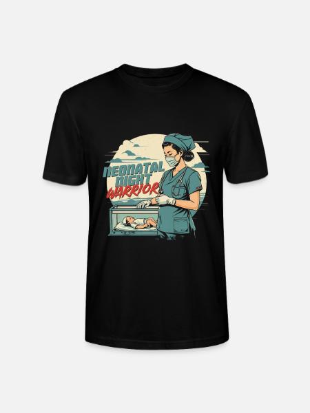 NICU Nurse - Stanley/Stella CRAFTER Unisex Organic T-Shirt - black