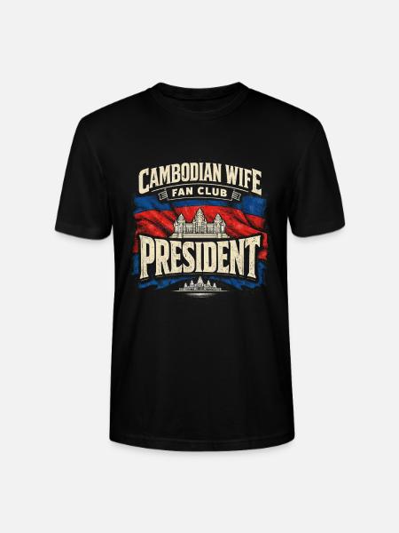 Cambodia Cambodians - Stanley/Stella CRAFTER Unisex Organic T-Shirt - black