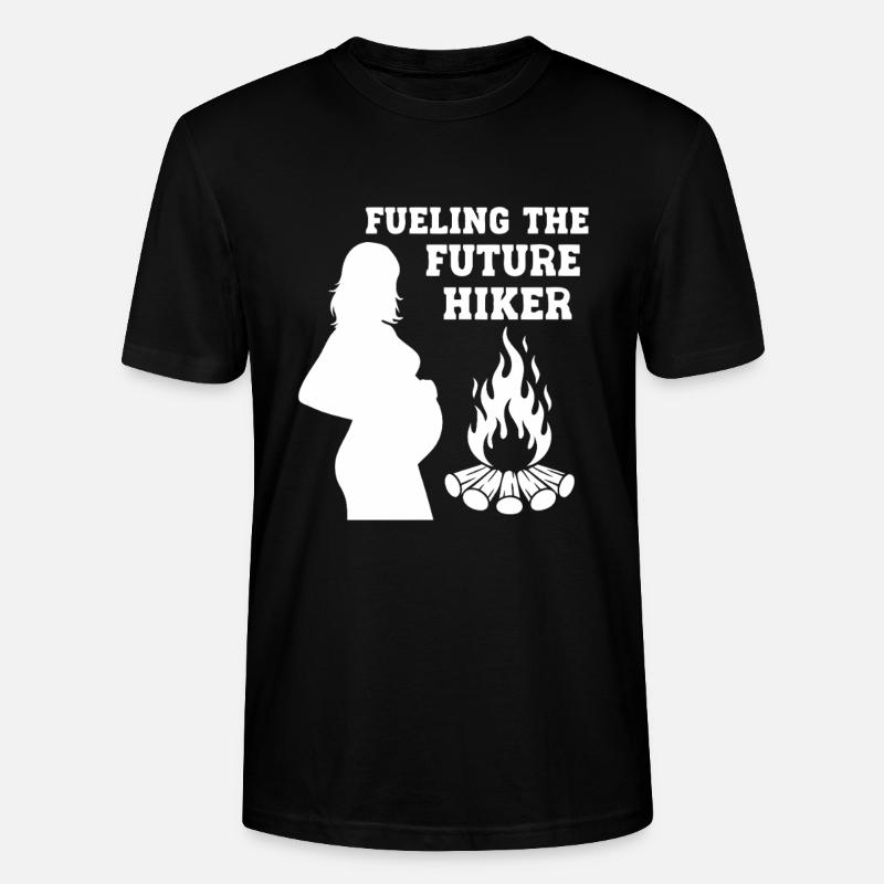 Fueling the Future Hiker - Stanley/Stella Unisex Bio-T-Shirt CRAFTER - Schwarz
