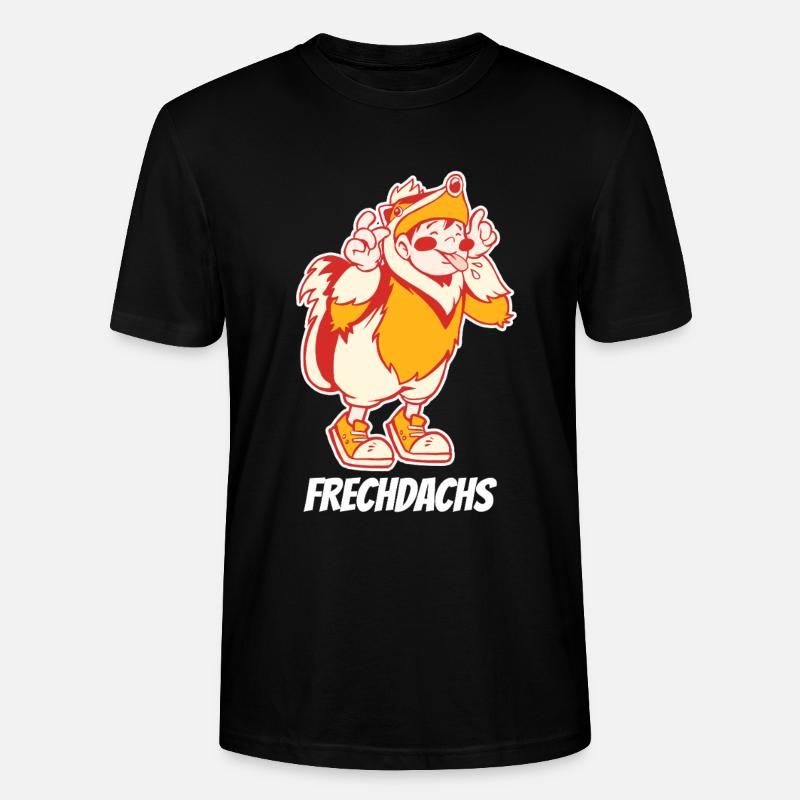 Effronté – Le Voleur Espiègle - T-shirt bio CRAFTER Stanley Stella Unisexe - noir