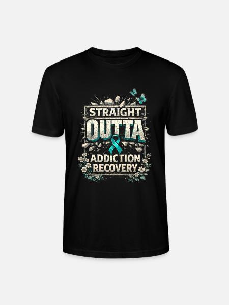 Detoxification Withdrawal Addicted - Stanley/Stella CRAFTER Unisex Organic T-Shirt - black