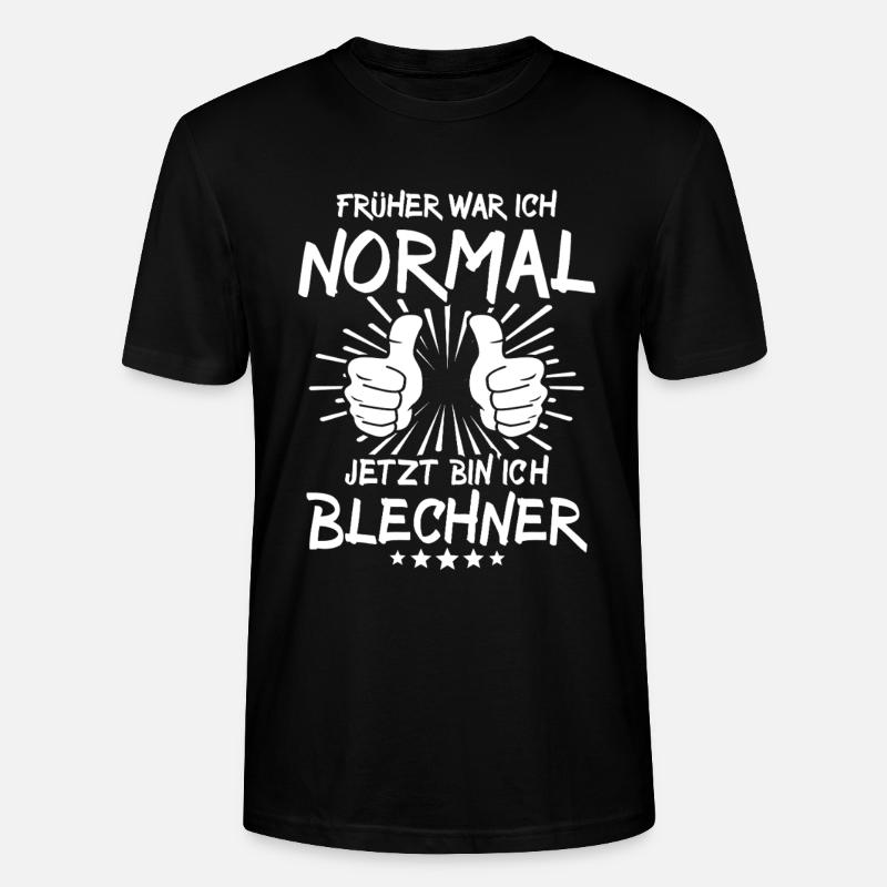 Blechner - T-shirt bio CRAFTER Stanley Stella Unisexe - noir