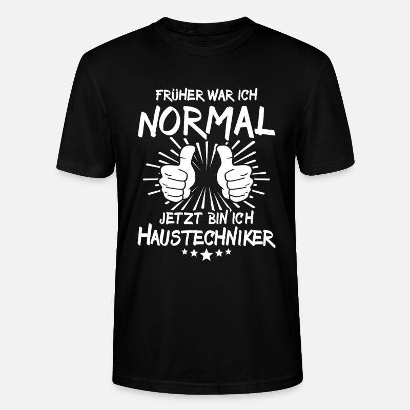 Technicien interne - T-shirt bio CRAFTER Stanley Stella Unisexe - noir