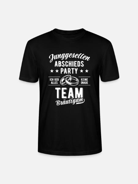 Bachelor Party | Team Groom - Stanley/Stella CRAFTER Unisex Organic T-Shirt - black