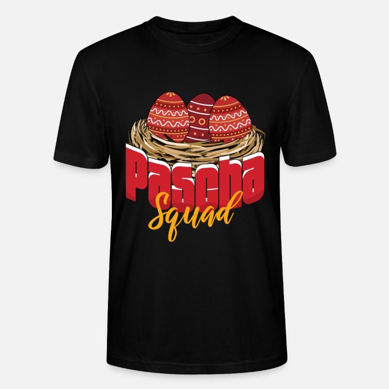 Påskegruppe Ortodoks påske Gresk påske - Stanley/Stella CRAFTER unisex økologisk T-skjorte - svart