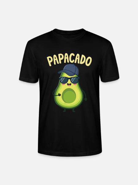 Dad-to-be & dad, Papacado, Pregnancy - Stanley/Stella CRAFTER Unisex Organic T-Shirt - black