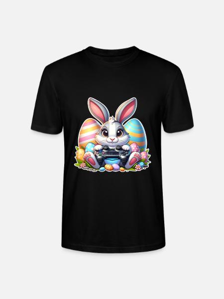 Jeux de Pâques - T-shirt bio CRAFTER Stanley Stella Unisexe - noir
