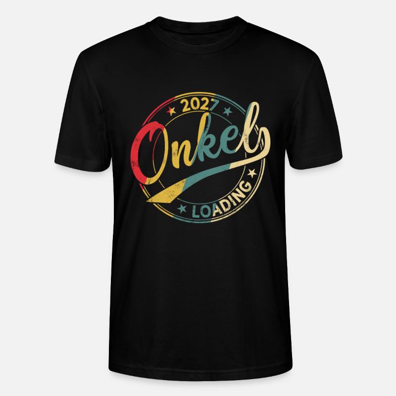 Onkel 2027 Loading Werdender Onkel 2027 - Stanley/Stella Unisex Bio-T-Shirt CRAFTER - Schwarz